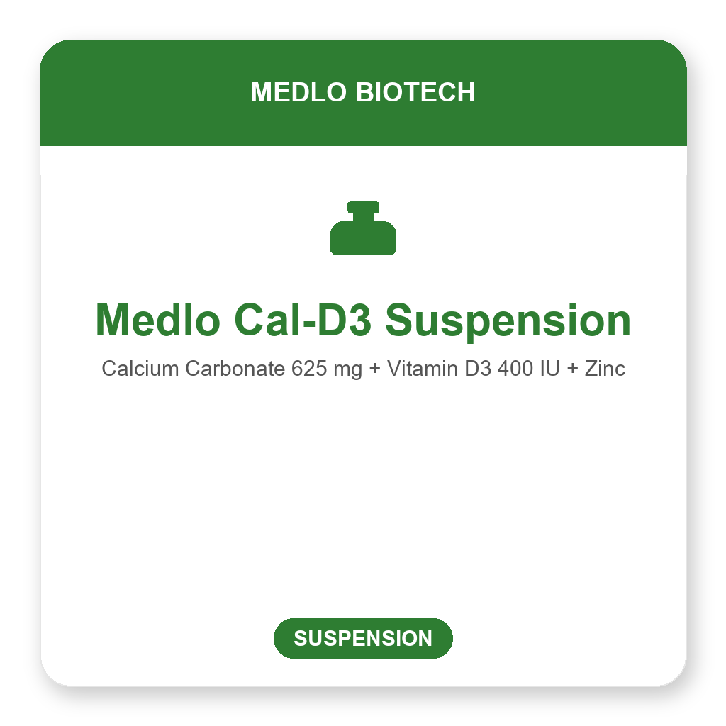 Medlo Cal-D3 Suspension